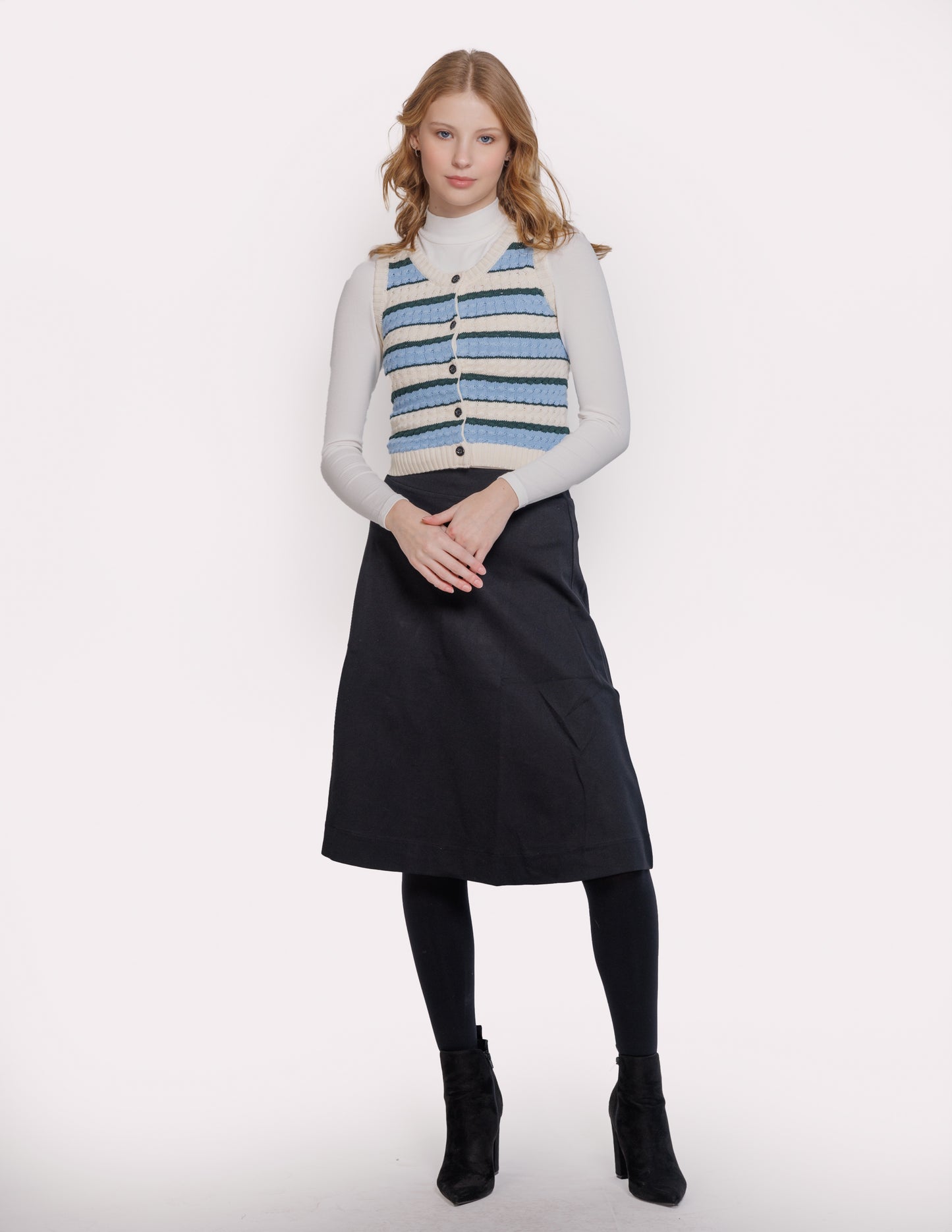 STRIPED VEST