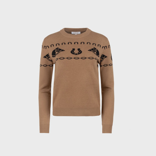 BROWN HORSE SWEATER