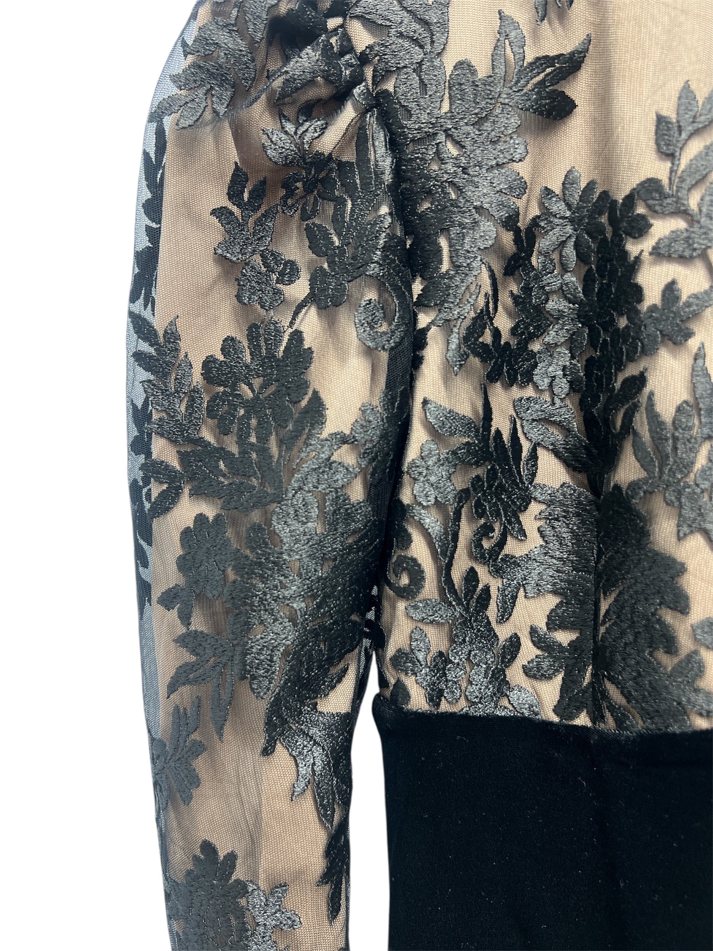 VELVET LACE DRESS