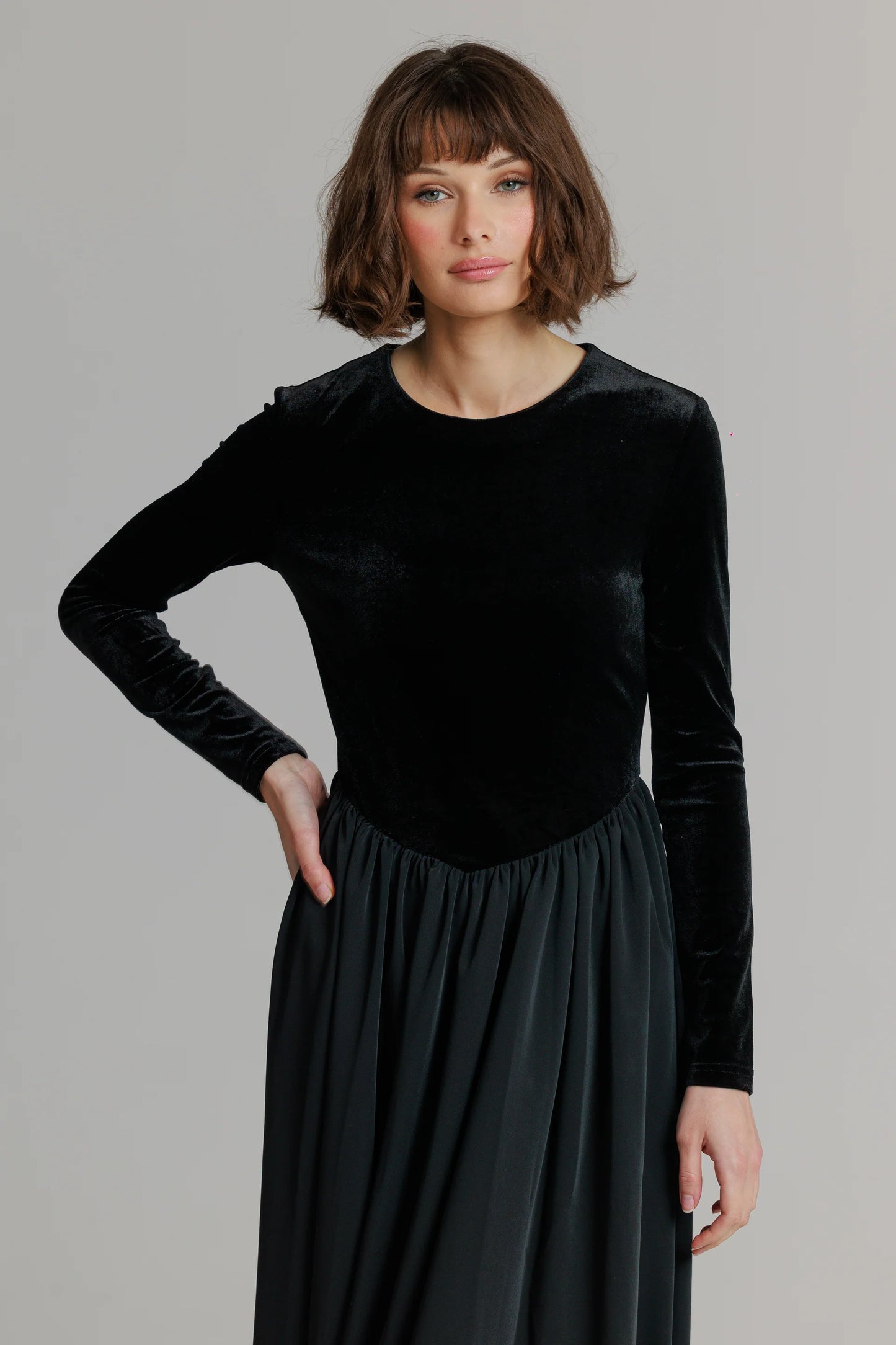 BLACK VELVET MAXI