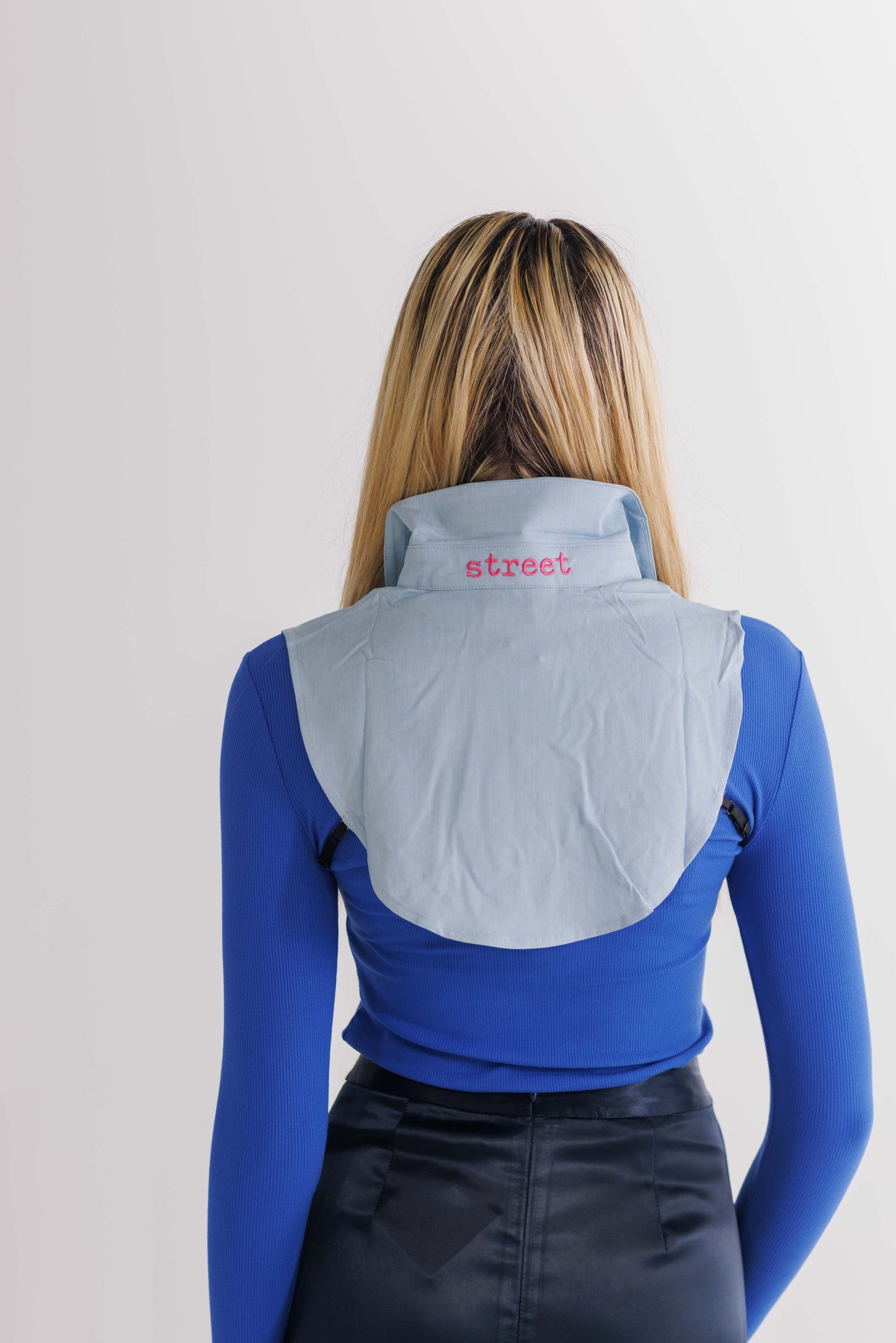 DENIM BLUE COLLAR AVAILABLE WITH AND WITHOUT HEART EMBLEM