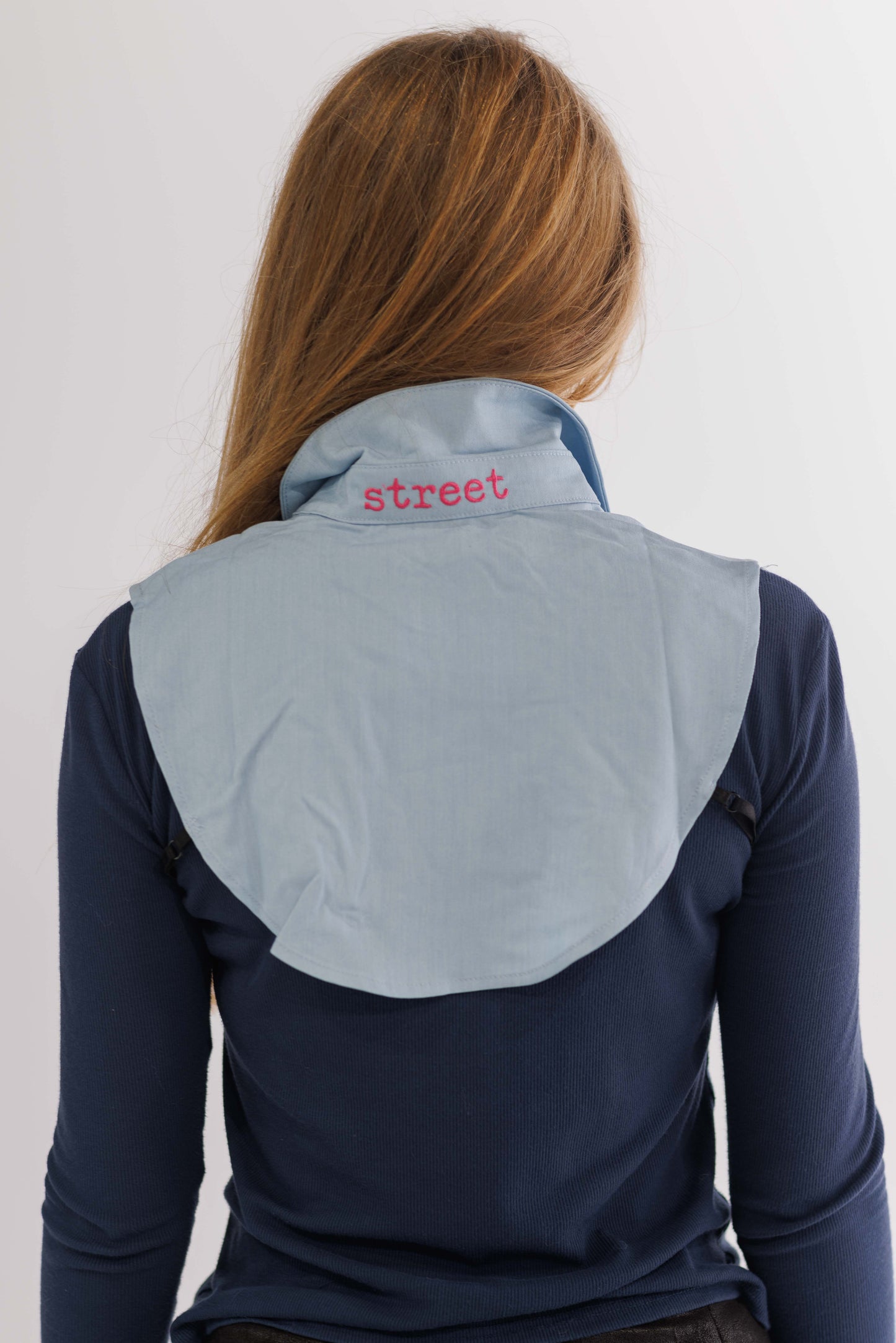 DENIM BLUE COLLAR AVAILABLE WITH AND WITHOUT HEART EMBLEM