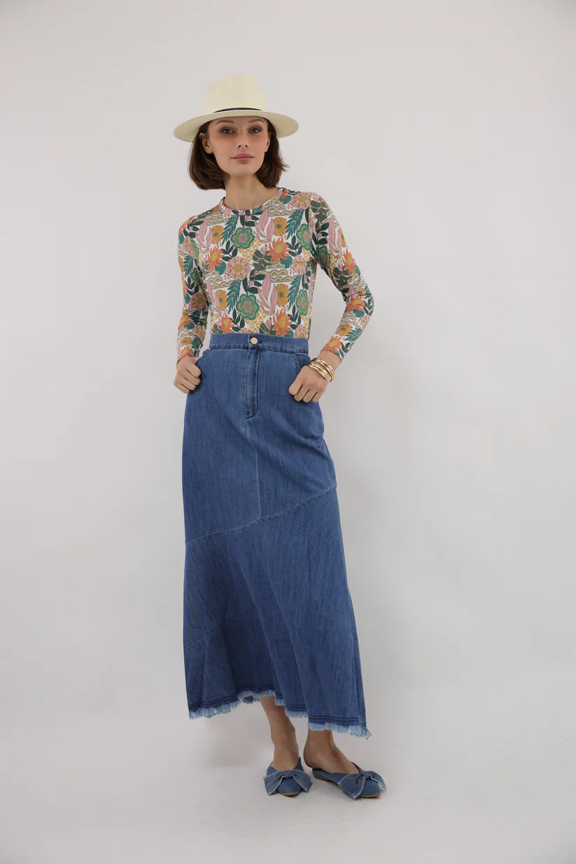 DELLE DENIM SKIRT