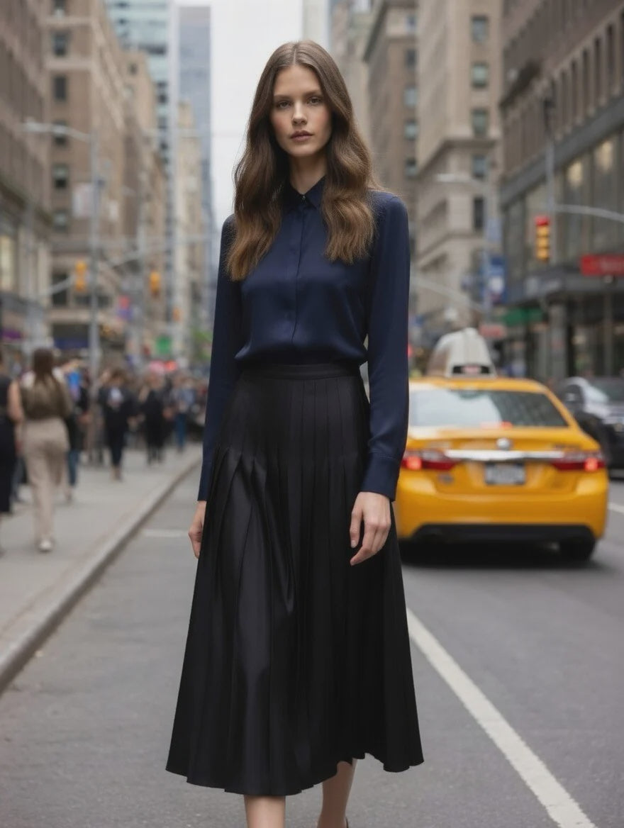 ALICIA BLACK SKIRT