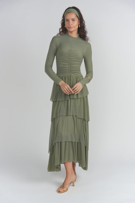 EUROPA DRESS ~ MOSSTONE