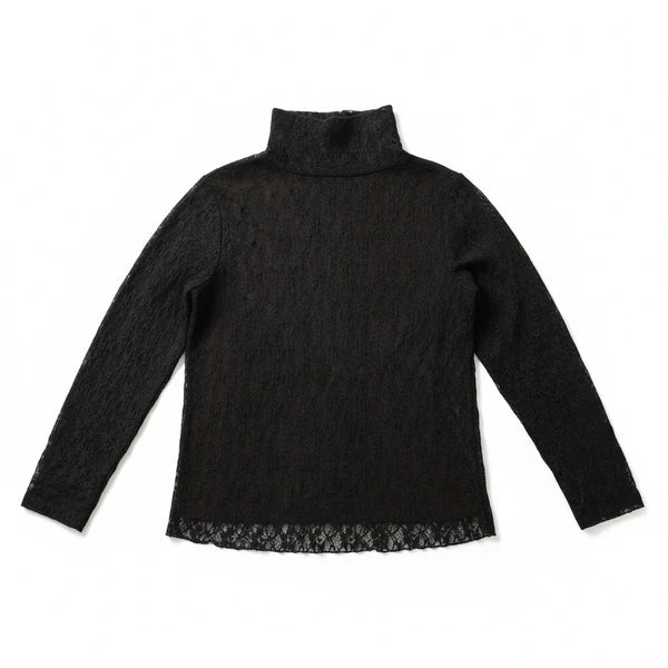 LACE BLACK BONDI TOP