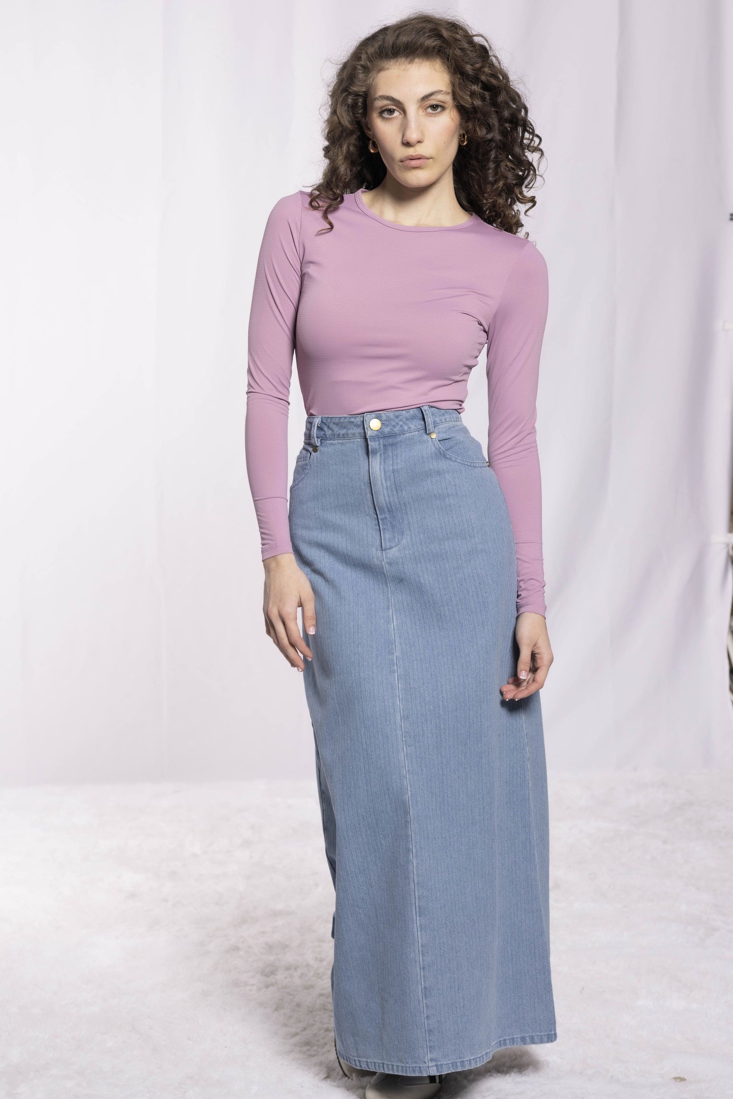 ACTIVE SPORT SHIRT- LAVENDER