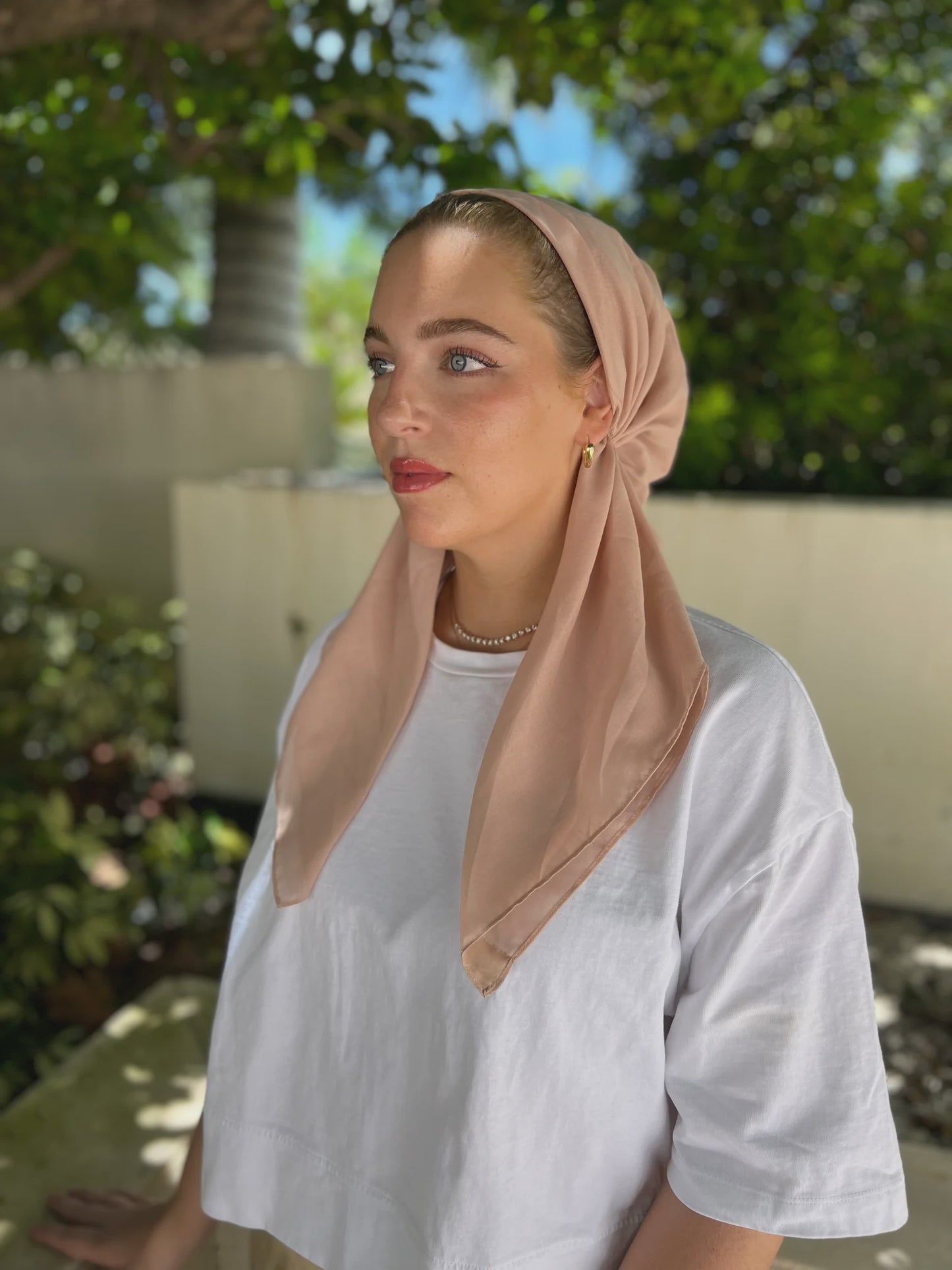 SHORT CLASSIC PRETIED BLUSH PINK WITH VELVET GRIP