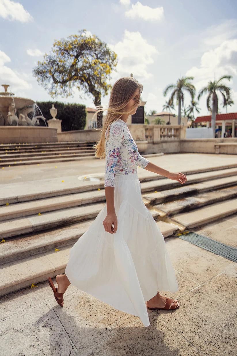 FLORAL PRINTED TSHIRT