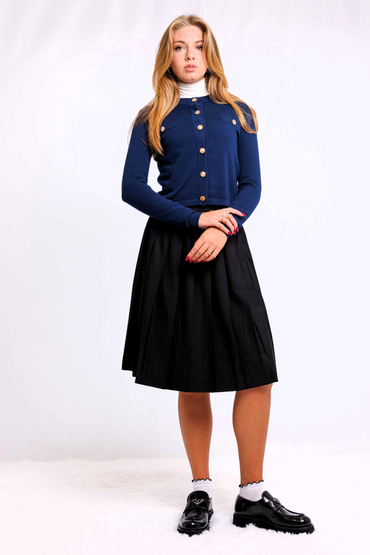 KNIT CARDIGAN AVAILABLE IN 2 COLORS