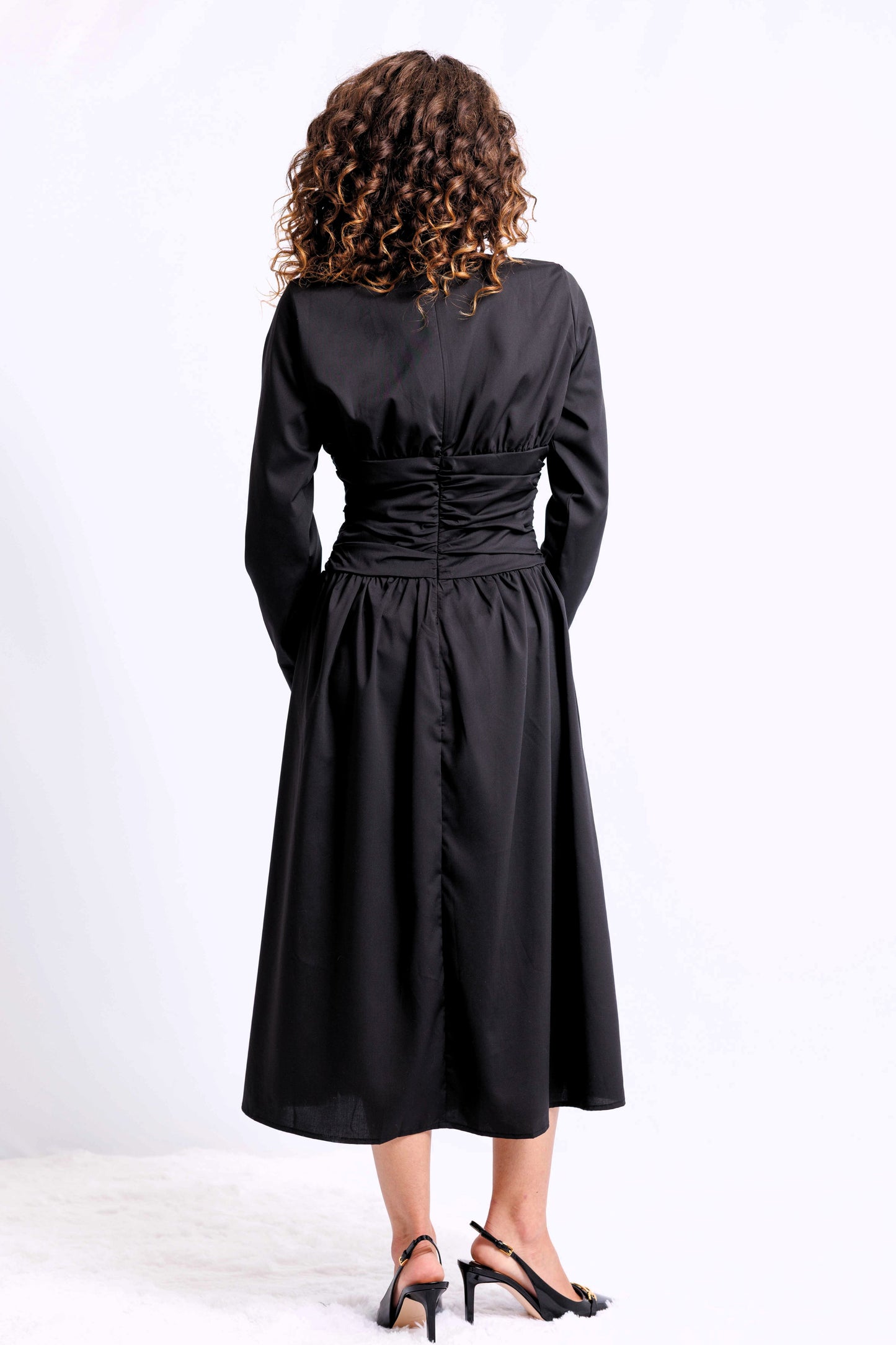 MIDI-DRESS AVAILABLE IN 2 COLORS