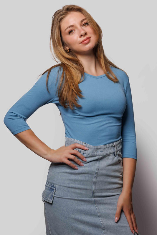 MICRO V-BABY BLUE 3/4