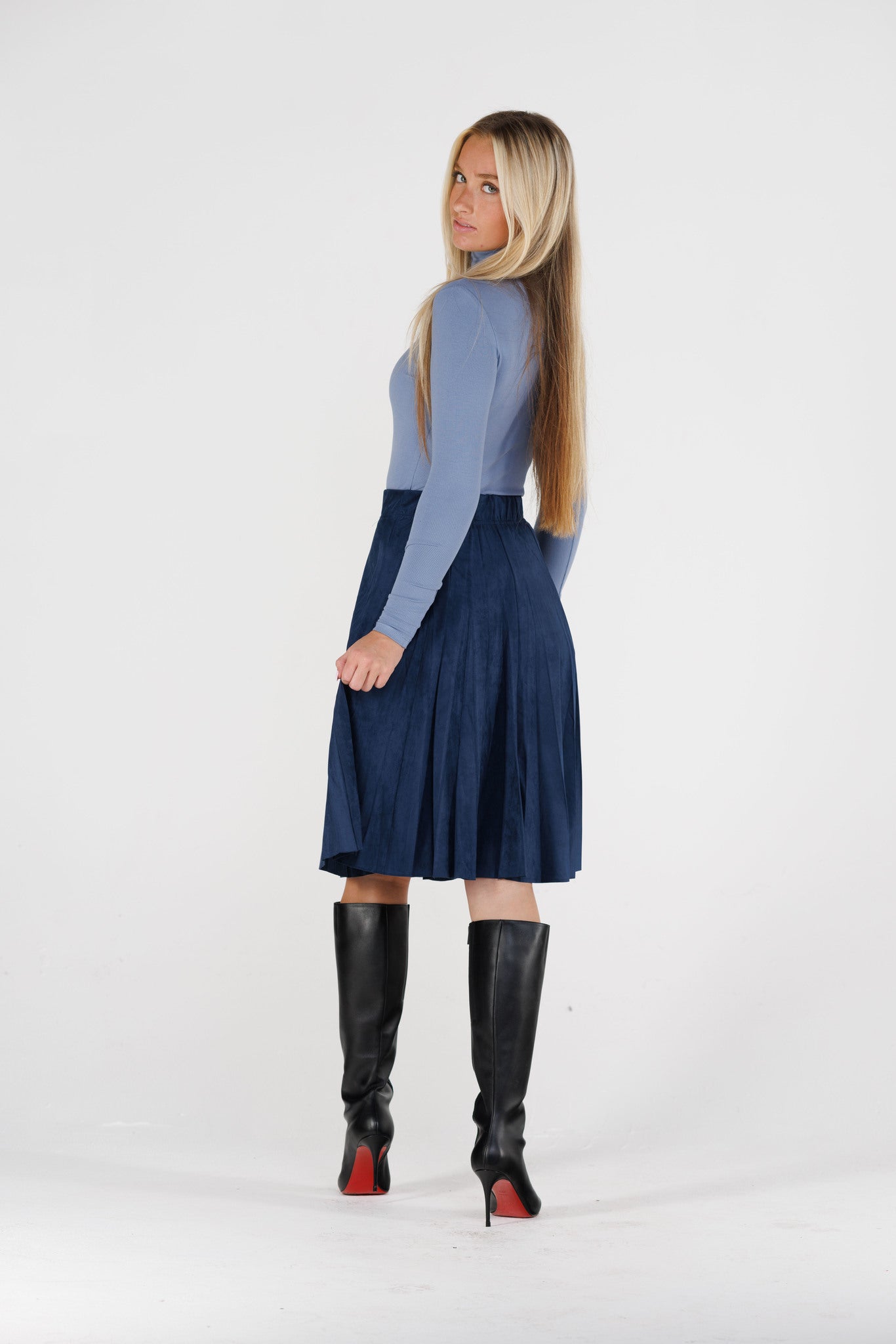 CITY SUEDE- BLUE