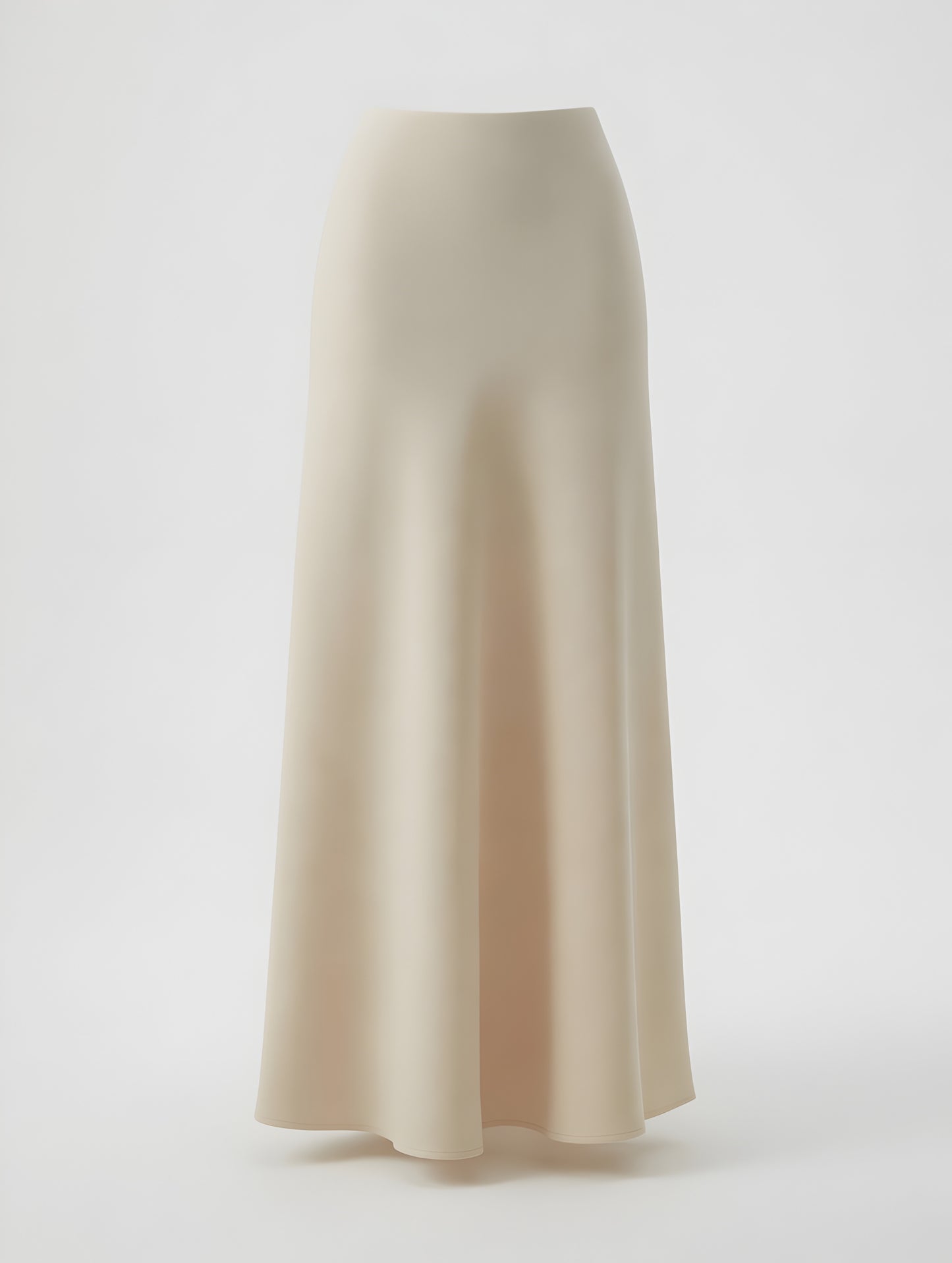 LINEN-LIKE SLIP SKIRT AVAILABLE IN 3 COLORS