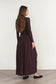 EGGPLANT SAVOY DRESS
