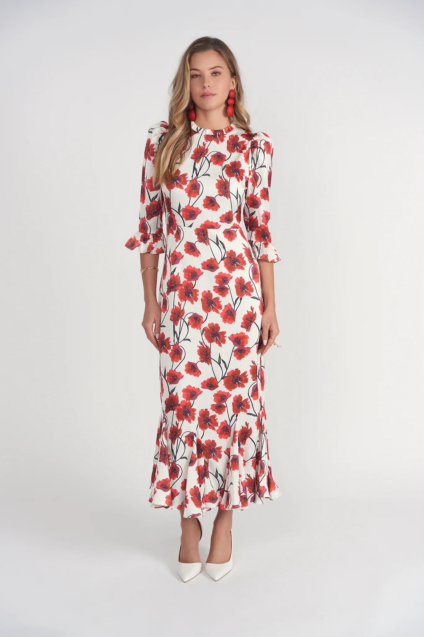 SHIRI DRESS - POPPIES