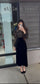VELVET LACE DRESS