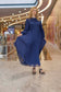 PLEATED SKIRT DRESS AVAILABLE IN 2 COLORS