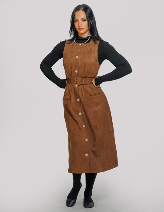 SUEDE JUMPER