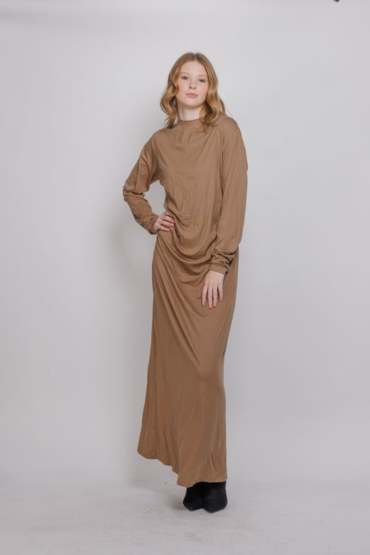 KNIT MAXI DRESS