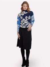 FLORAL SWEATER