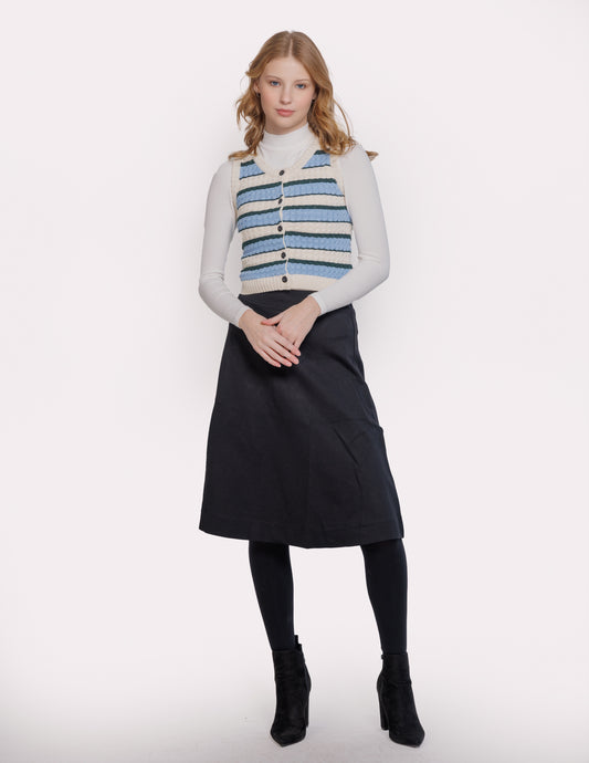 STRIPED VEST