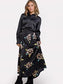 FLORAL MAXI SKIRT
