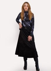 SUEDE SKIRT