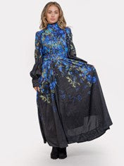 MAXI DRESS WITH LACE DETAIL