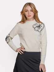 FLORAL SWEATER