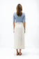 BELTED DENIM SKIRT AVAILABLE IN 2 COLORS