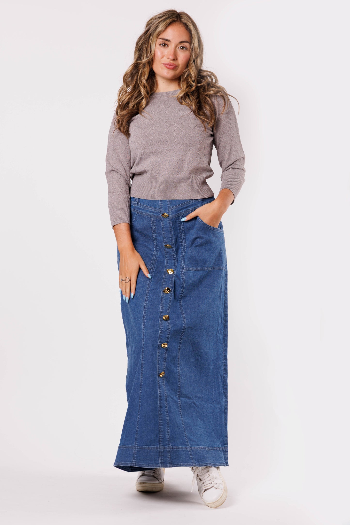 DENIM SKIRT