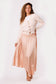 SATIN SKIRT