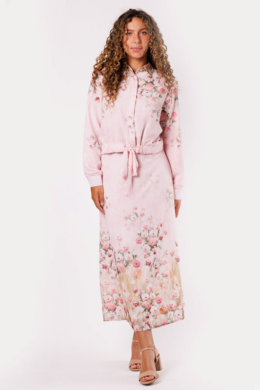 FLORAL BLOUSE AVAILABLE IN 2 COLORS