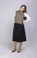 CREW NECK CABLE VEST