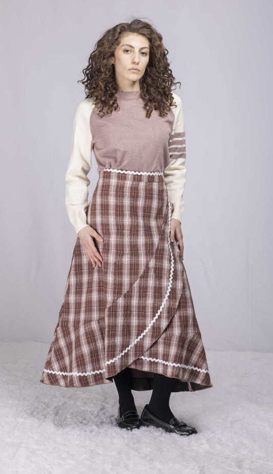 PLAID SKIRT