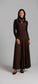 BROWN TWEED JUMPER