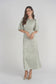 MARLO DRESS - MINT JACQUARD