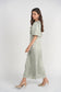 MARLO DRESS - MINT JACQUARD