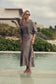 SAGE ASYMMETRICAL LACE SKIRT