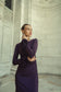 DEEP PLUM FAY MAXI DRESS
