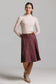 PINK PLAID SKIRT