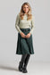 GREEN PLAID SKIRT