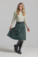 GREEN PLAID SKIRT
