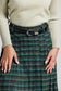 GREEN PLAID SKIRT