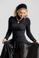 BLACK CORSET JUMPER