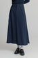 NAVY SUIT SKIRT
