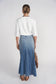 RIVV SKIRT - LIGHT BLUE DENIM