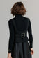 BLACK BUCKLE JUMPER
