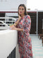 ELLA HANDPAINTED FLORAL DRESS
